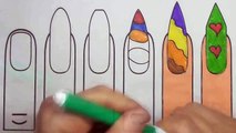 Искусство Дети цвета цвета для Дети Дети ... Узнайте обучение гвоздь Кому в Это видео с