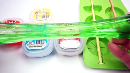 How To Make Slime Lemon Ice Cream Bar Rainbow Slime Icecream