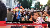 Kadıköy'de 'Kıyafetime karışma' eylemi