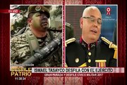 Periodista de Panamericana Televisión se une a destacamentos en Desfile Militar