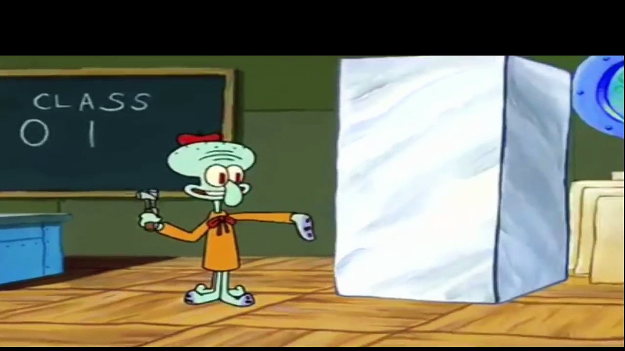 spongebob builds woah