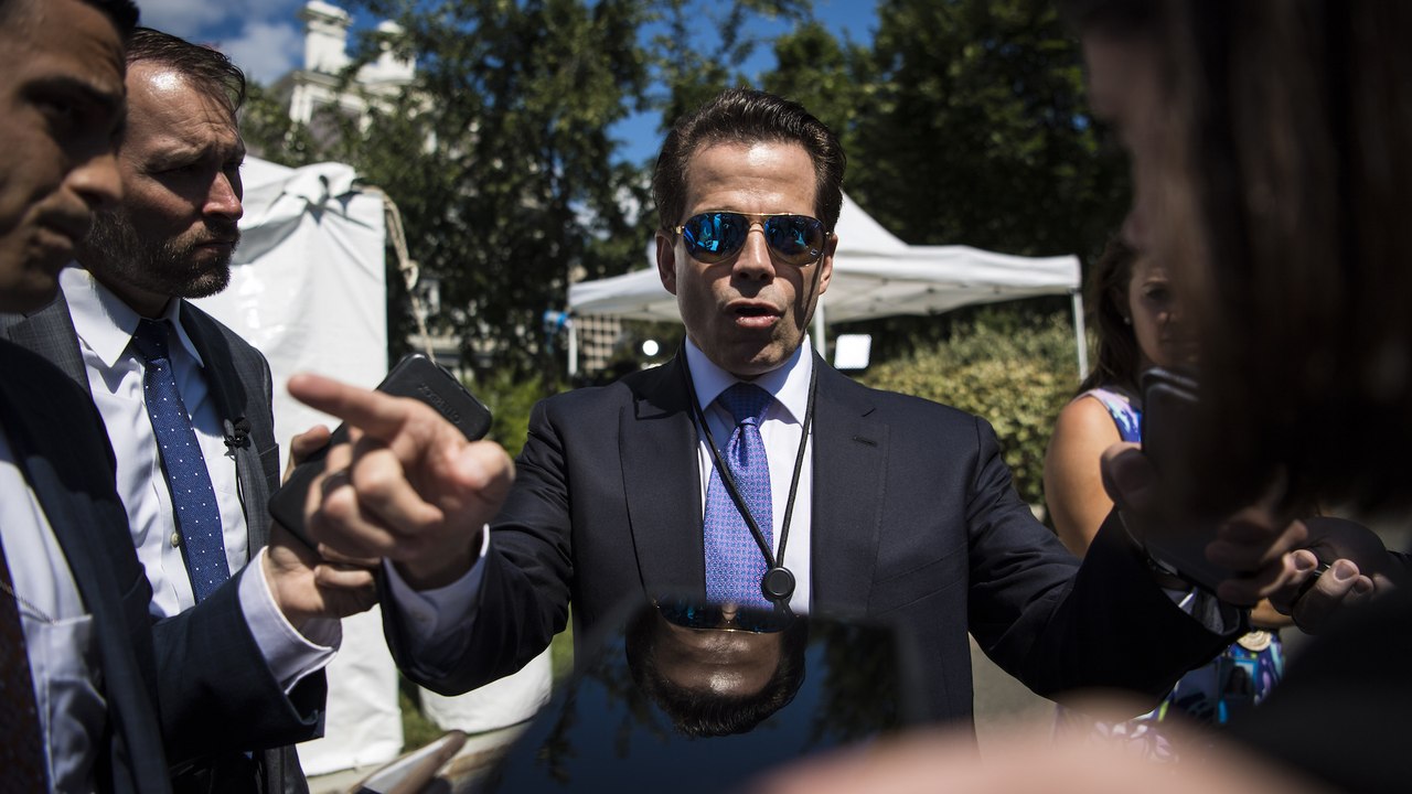 Anthony Scaramucci’s remarkably short tenure at the White House, remembered