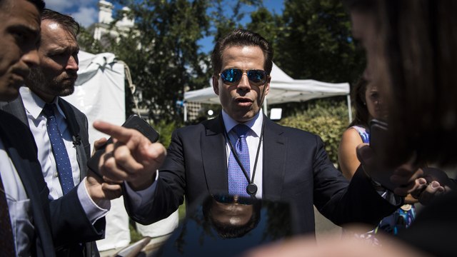 Anthony Scaramucci’s remarkably short tenure at the White House, remembered