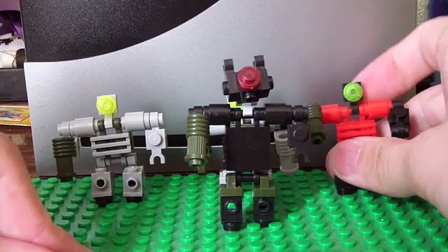 как сделать лего боевого робота-киборга