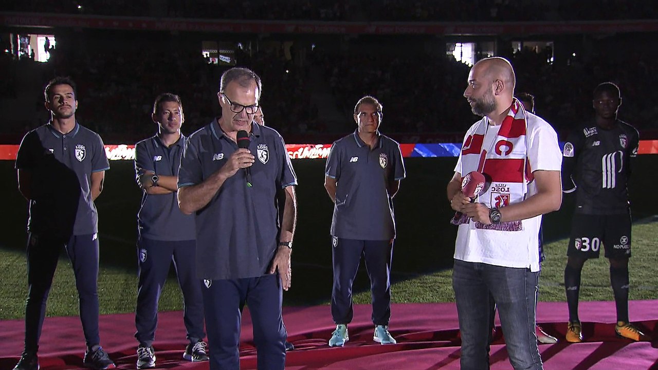 Les premiers mots de Bielsa aux supporters