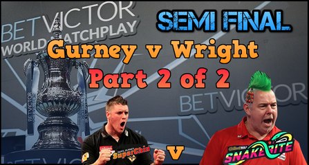 Semi-Final 1 Part 2of2 - Daryl Gurney v Peter Wright - 2017 World Matchplay HD