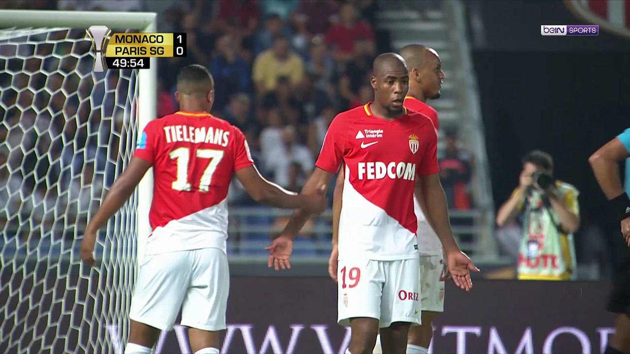 Dani Alves stunning Free Kick - Monaco vs PSG