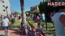 (ANTALYA) Antalya’da otel yangını...400 kişi itfaiye merdivenleri ile tahliye edildi |sonhaber.im