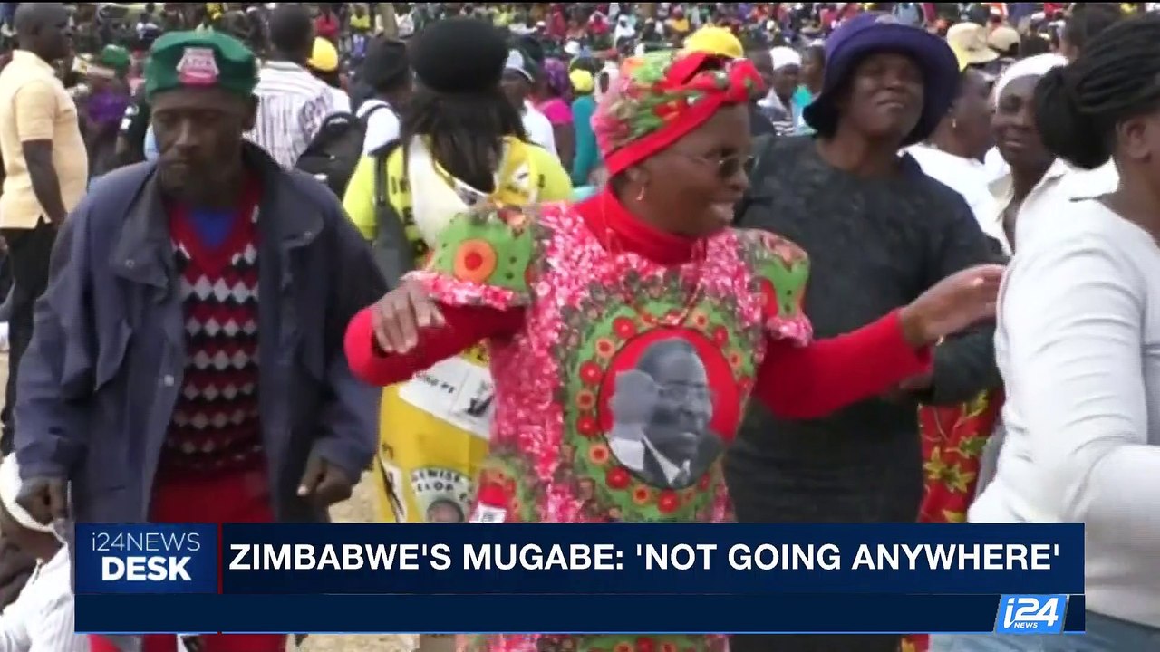 i24NEWS DESK |Zimbabwe's Mugabe: 'not going anywhere' | Saturday, July 29th 2017