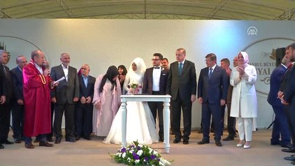 Cumhurbaşkanı Erdoğan, Nikah Şahidi Oldu (3)