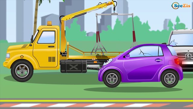 El Camión Monstruo CHAMPION - CARRERAS DE RALLY - Caricatura de Carritos Para Niños