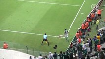 Relembre o primeiro gol de Felipe Melo no Palmeiras