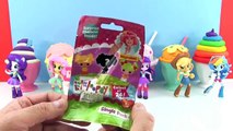 My Little Pony Equestria Girls Minis Dolls Play Doh Surprise Cupcakes | Shopkins