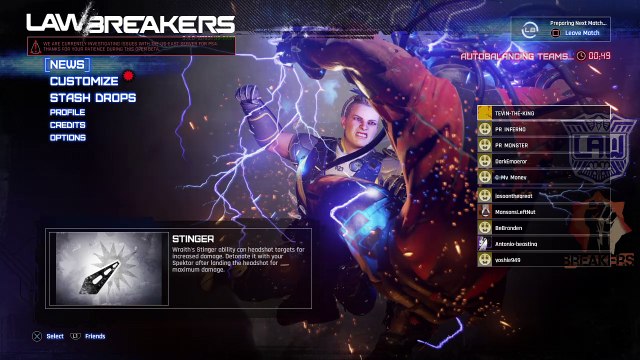 LawBreakers Beta Gameplay 4
