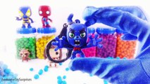 Les couleurs des bandes dessinées Apprendre merveille jouet Dc playdoh dippin dots funko pop surprises