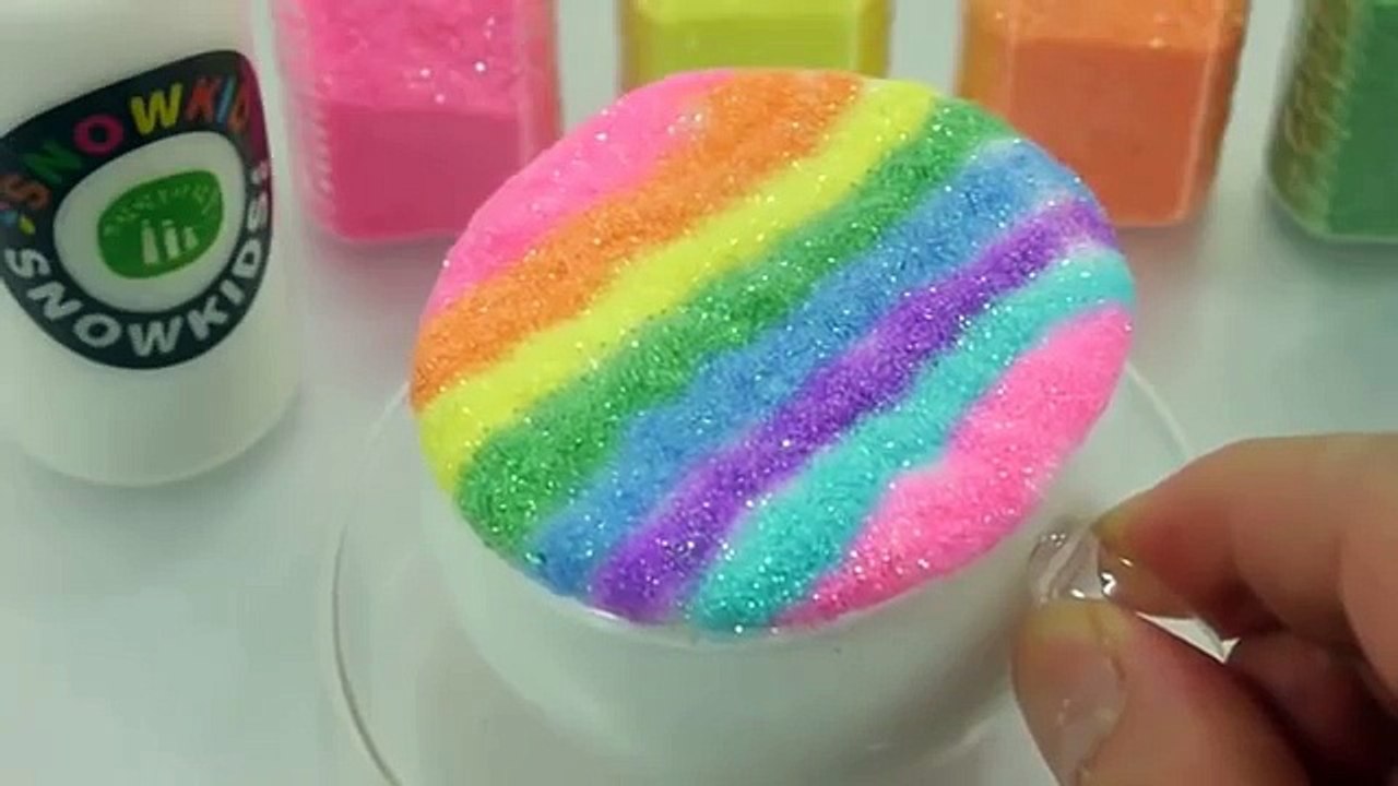 Comment à faire briller arc en ciel les couleurs Lait vase jouets scintillement scintillement petit étoile