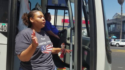 Assaulted by Sight seeing bus driver And a Expedition America Employee at venice beach