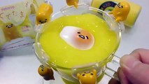 계란 미니 구데타마 컵용 악세사리 액체괴물 만들기 흐르는 점토 슬라임-How To Make Egg Slime Mini GudeTama Cup Accessory