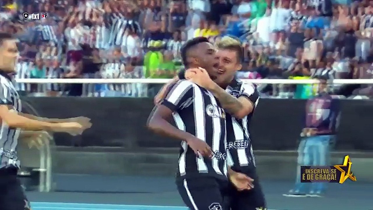 Botafogo 3 x 4 São Paulo