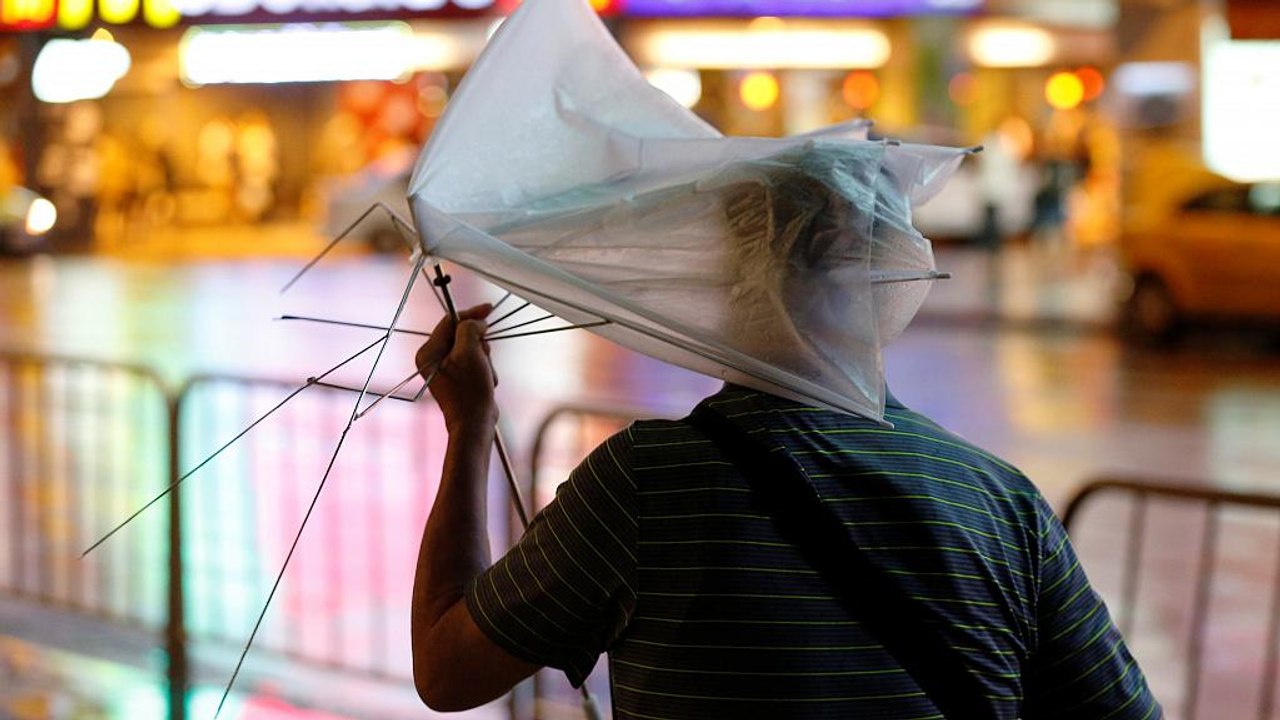 Wirbelsturm zieht über Taiwan