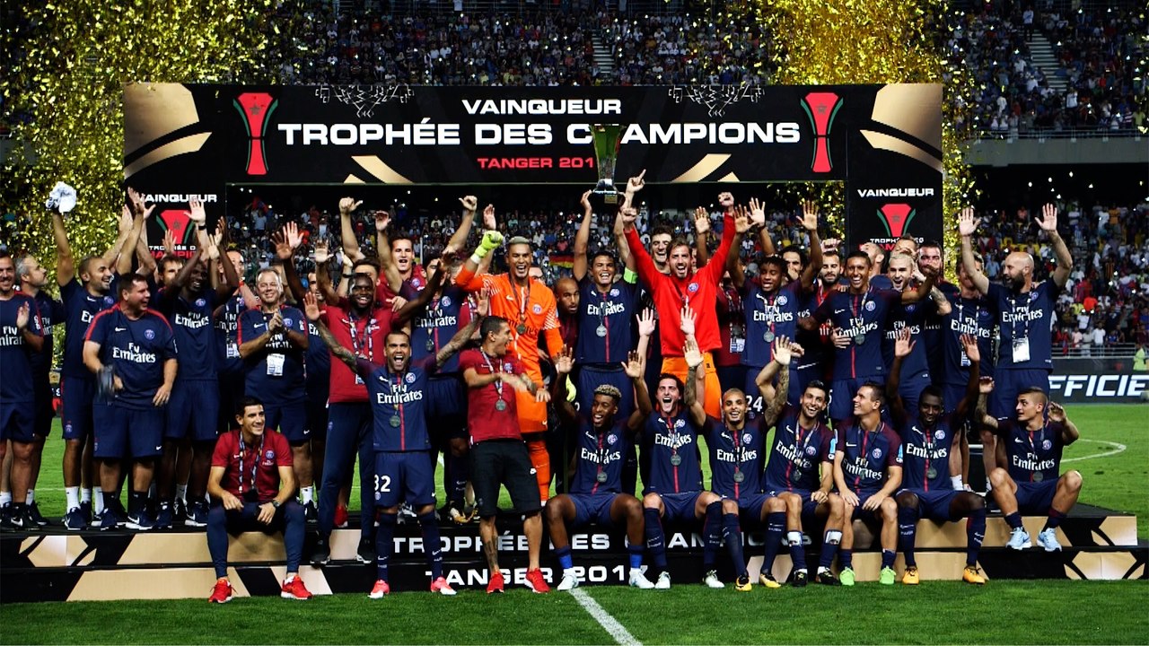 Trophée des Champions : La joie des Parisiens