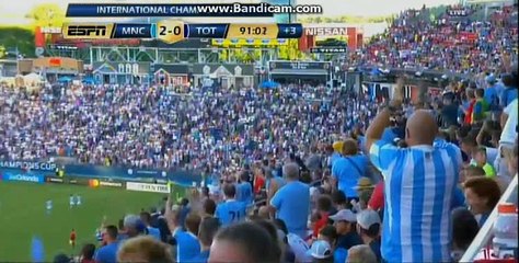 Goal Manchester City 3 - 0 Tottenham 30.07.2017 HD