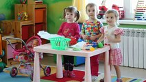 Сюжетно-ролевые игры: Дочки-матери, посудка, больничка, играем в доктора.