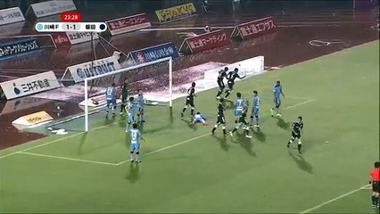 Kawasaki 1:2 Iwata	(Japanese J League 29 July 2017)
