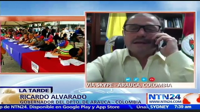 “Lo que más piden los venezolanos es condiciones de seguridad”: Ricardo Alvarado, gobernador de Arauca,