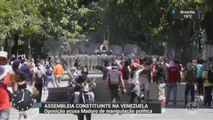 Manifestantes vão às ruas na Venezuela, contrariando o presidente