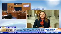 “Los Estados Unidos seguirán asegurando que los DD. HH. y la libertad sea respetada en Venezuela”