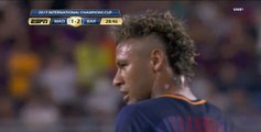 Neymar MISS 100%  Goal HD Real Madrid 1-2 Barcelona  30.07.2017