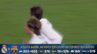 Modric hits camera