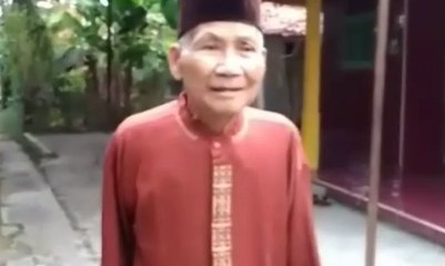 Kakek 86 Tahun Ini Jadi Jemaah Calon Haji Tertua