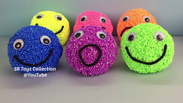 Пена глина смайлик счастливый сюрприз лицо троллей автомобиль свинья мальчик и девушка Игрушки