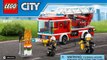 Ville feu échelle un camion LEGO 60107 LEGO 2016
