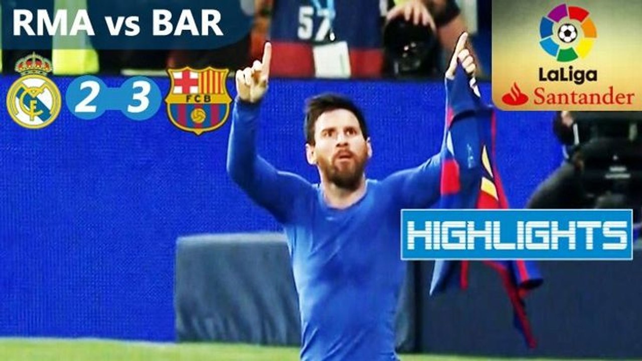 Real Madrid 2-3 Barcelona | All Goals & Extended Highlights | ICC 30.07.2017 HD