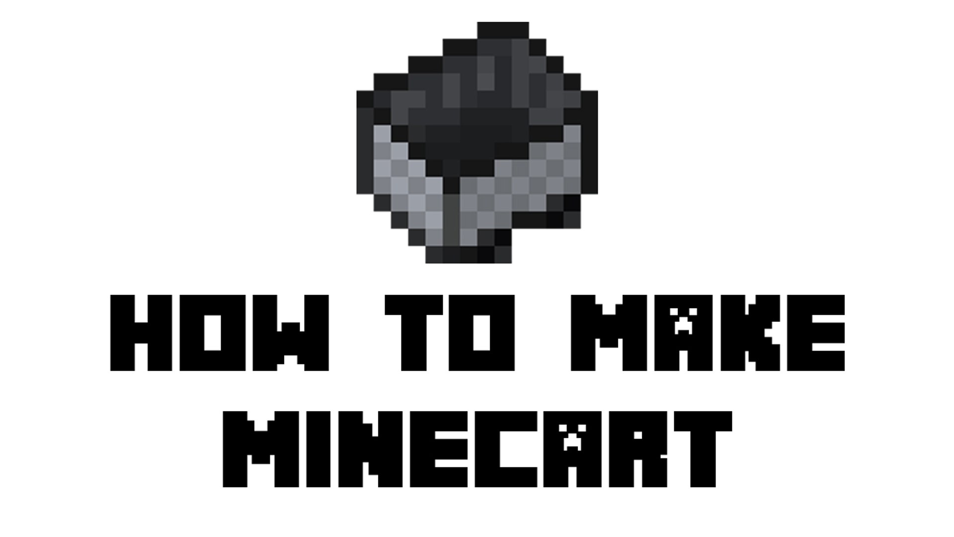 Minecraft Survival - How to Make Minecart