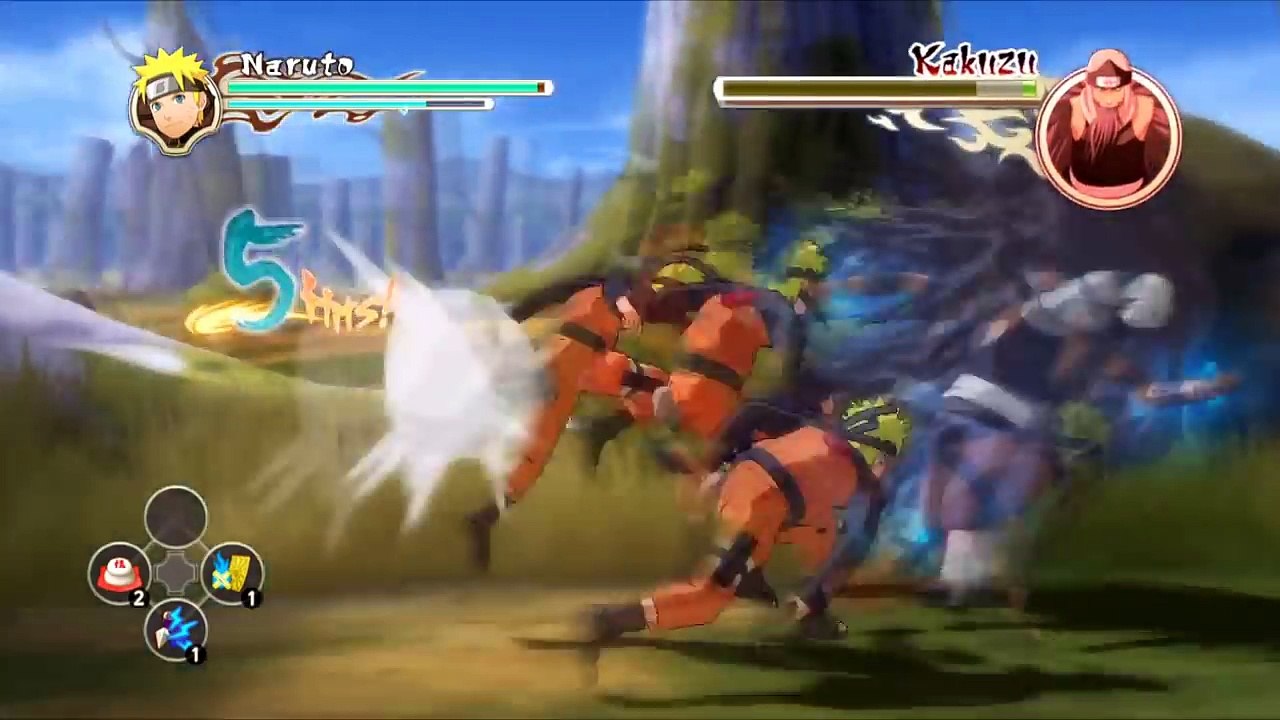 Naruto Ninja Storm 2 - Naruto VS Kakuzu (Story Battle S-Rank)