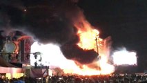 Spanien: Brand bei Festival, über 20000 Menschen in Sicherheit gebracht