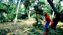 Spiderman VS Venom in REAL LIFE Superhero Movie Epic Battle Superheroes Fight Spiderman IR