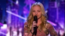 Evie Clair- Teen Covers -I Try- In Tear-Jerking Performance - America's Got Talent 2017