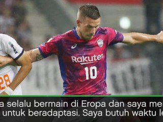 Download Video: SOSIAL: J-League: Saya Masih Butuh Waktu Untuk Beradaptasi - Podolski