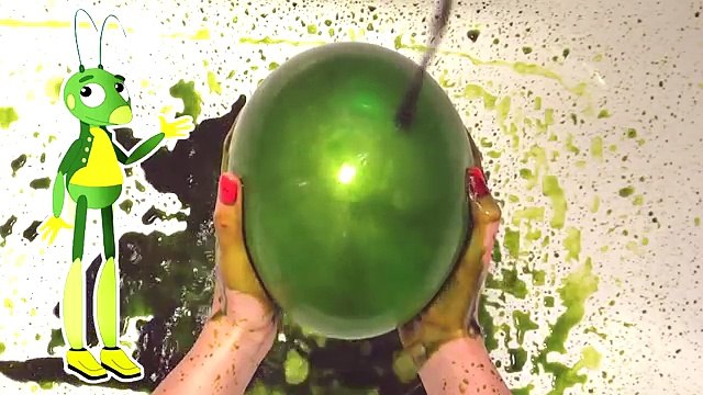Шарики с водой Учим цвета Развивающее видео Детям Поем песню Семья пальчиков Лопаем Воздуш