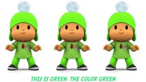 Baby Learn Colors with Talking Pocoyo Colours for Kids Animation Education Cartoon -Twinkl