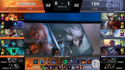 TSM vs P1 Highlights Game 2 NA LCS Summer 2017 Team Solo Mid vs Phoenix1
