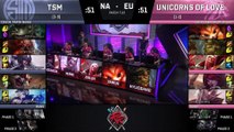 UOL vs TSM Highlights Rift Rivals EU & NA 2017 Unicorns of Love vs Team Solo Mid