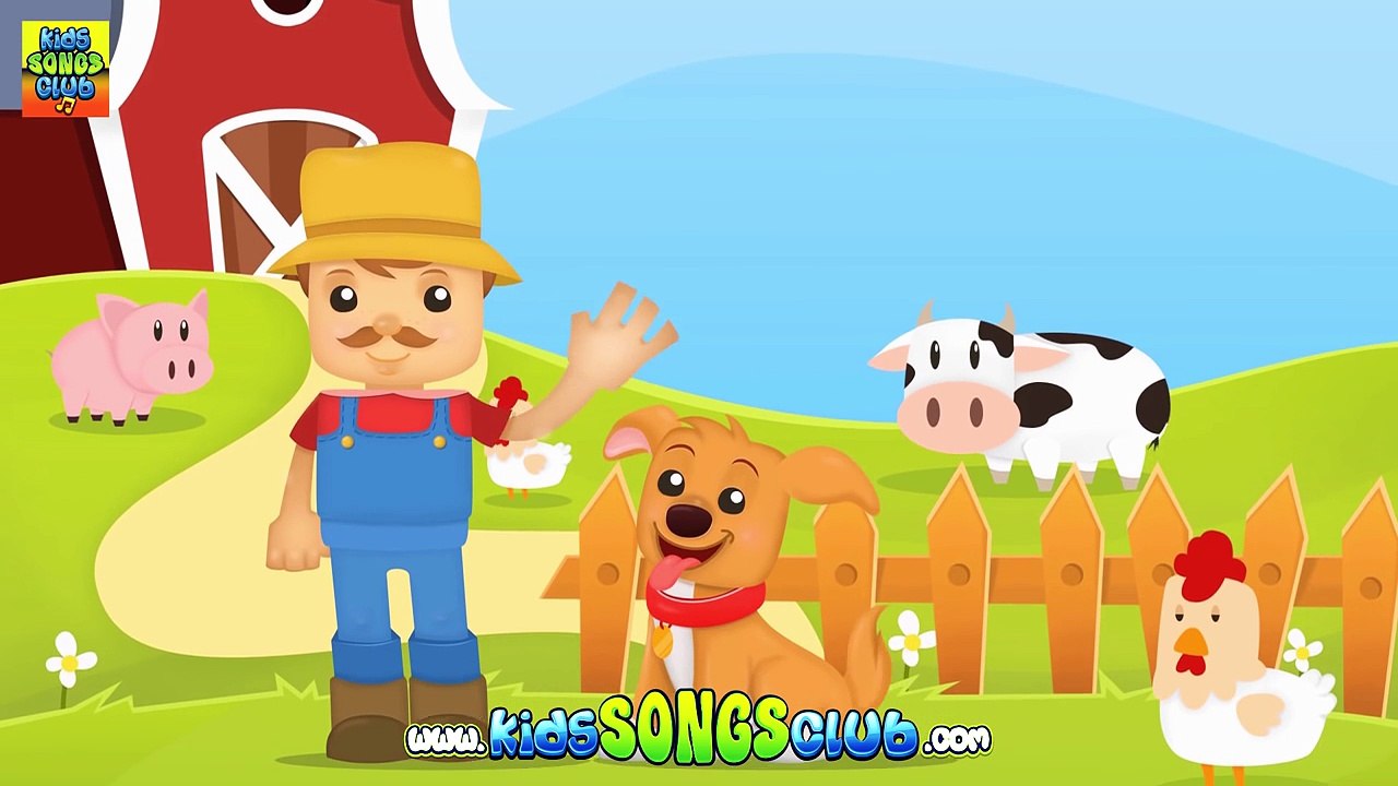 Bingo Dog Song - Nursery Rhyme With Lyrics | Cartoon Animation for Children