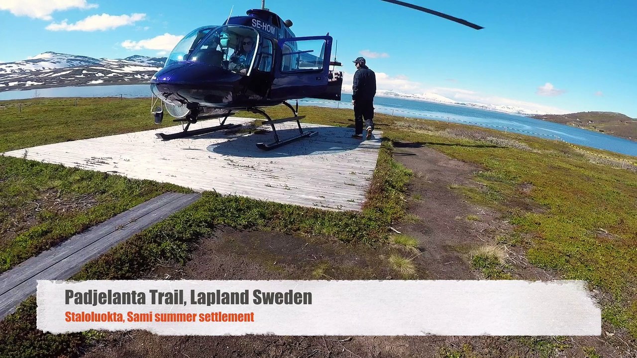 Padjelantaleden - Heli return