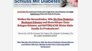 Schluss Mit Diabetes